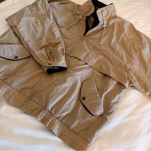 Lee Men's Light Brown Windbreaker